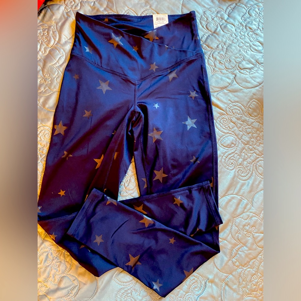 Jenni crisscross front star leggings